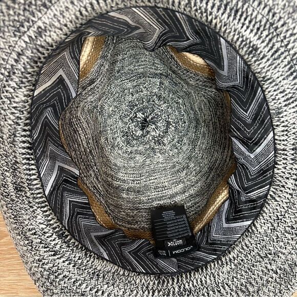 Volcom Downtown Heathered Gray Black Fedora - Picture 8 of 10